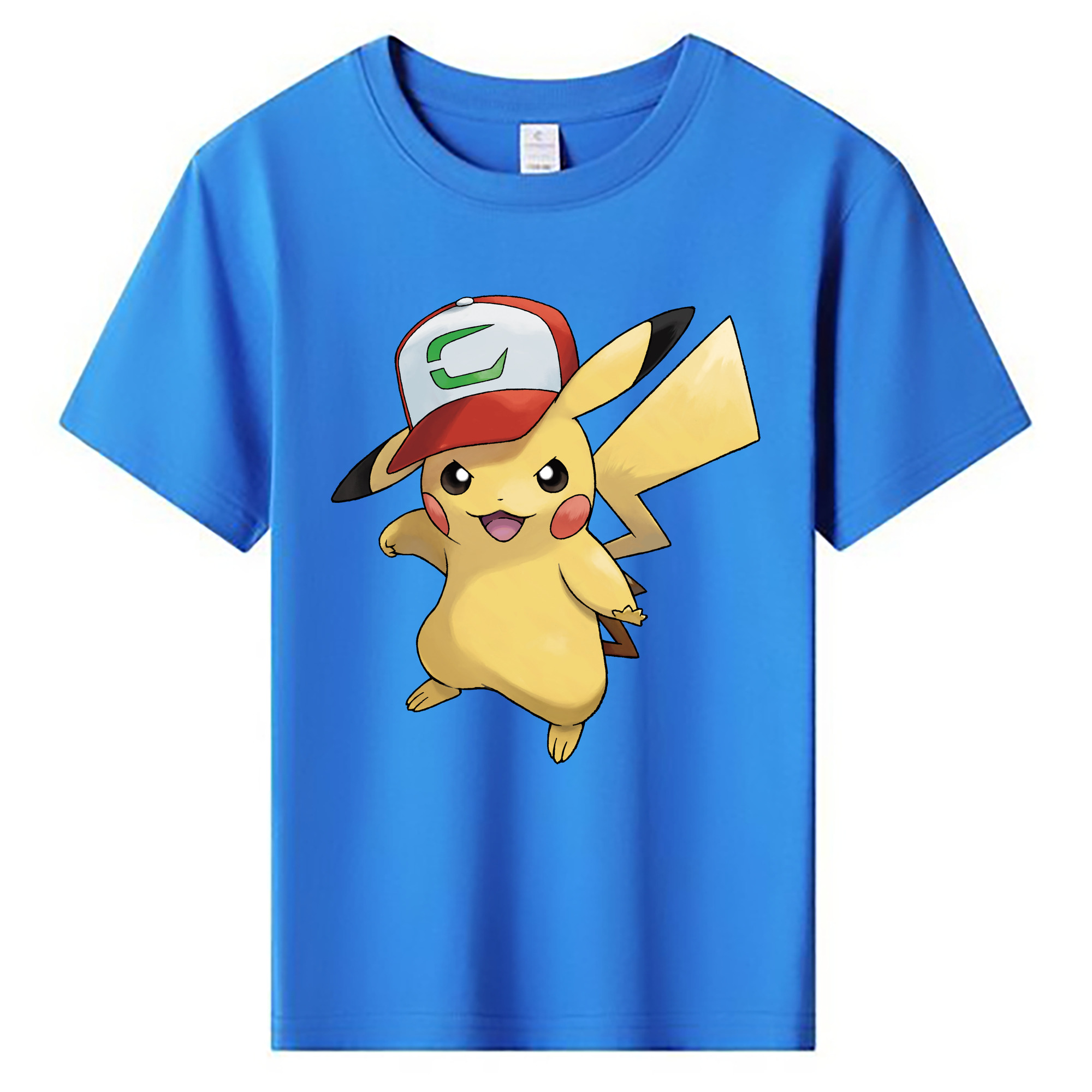 （画像用） ポケットモンスター Pokémon 綿100％キッズTシャツ（フロントプリント）